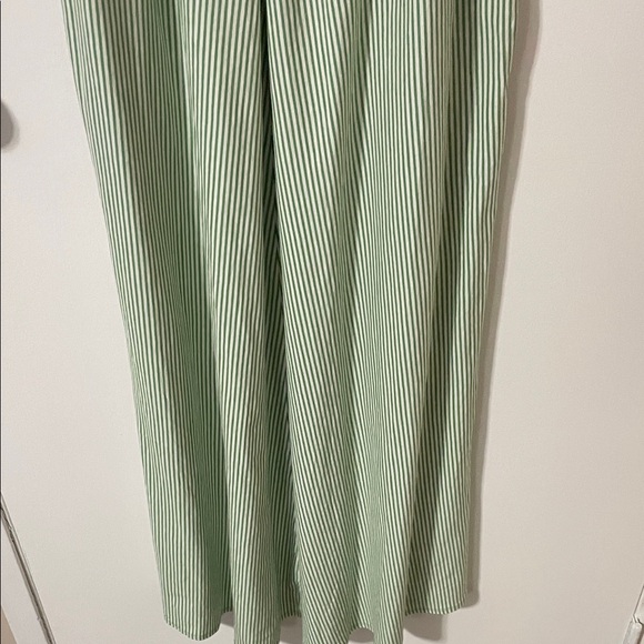 Kit and Ace Green Striped Midi Dress Size XS - Picture 3 of 10
